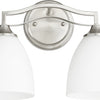 Quorum Two Light Vanity