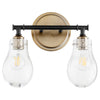 Quorum Two Light Vanity