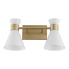 Quorum Two Light Vanity