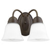 Quorum Two Light Wall Mount