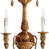 Quorum Two Light Wall Mount