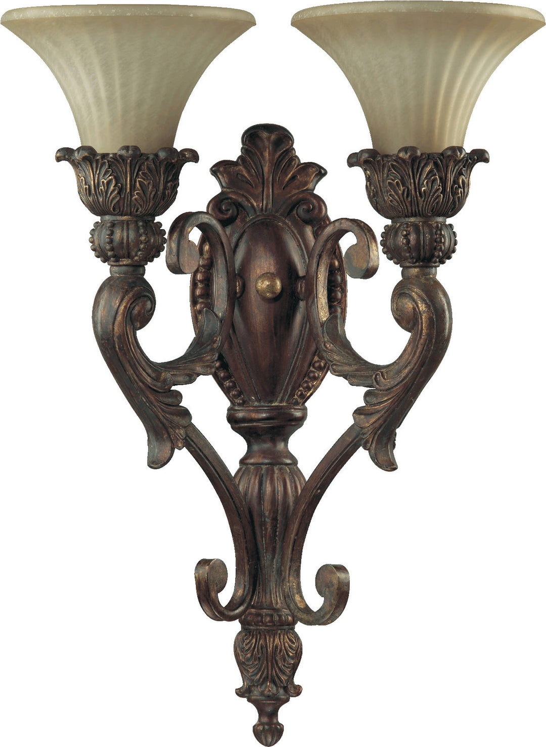 Quorum Two Light Wall Mount