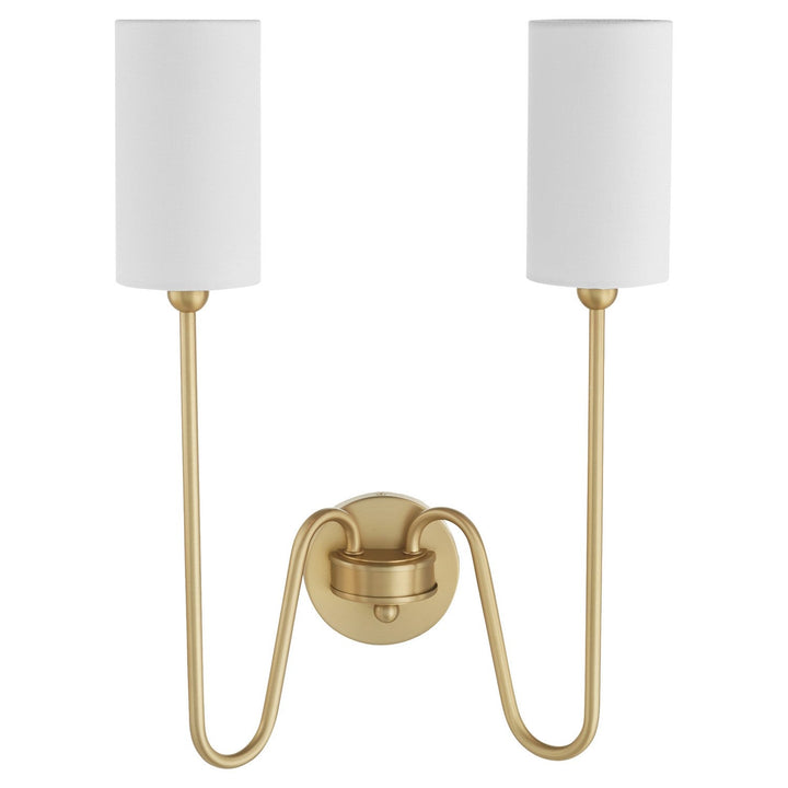 Quorum Two Light Wall Mount