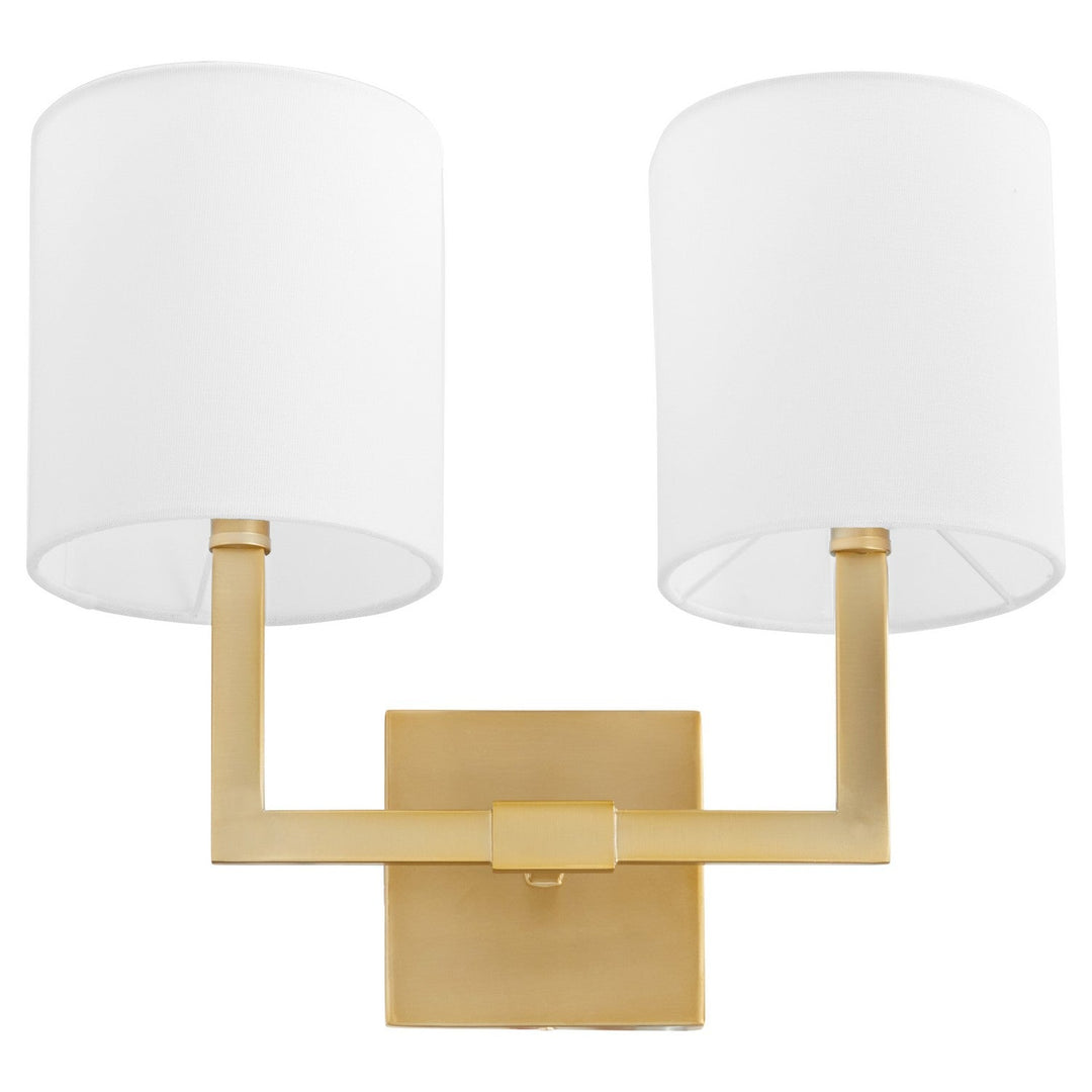 Quorum Two Light Wall Mount