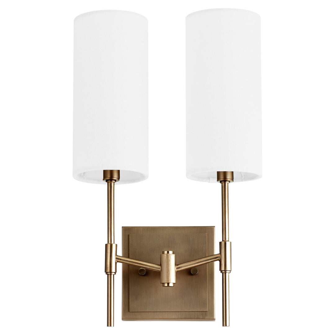 Quorum Two Light Wall Mount