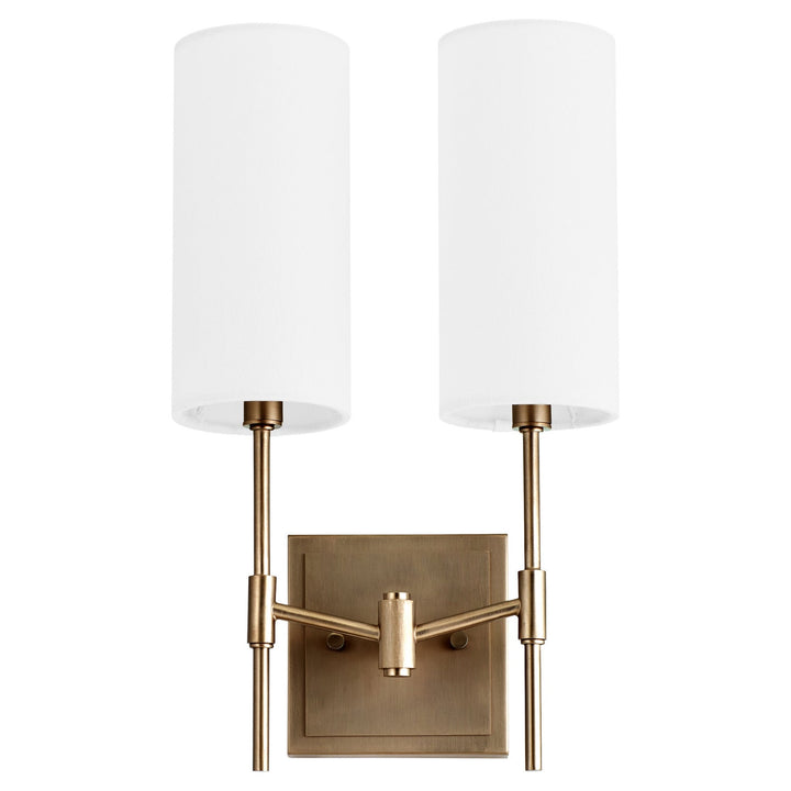 Quorum Two Light Wall Mount