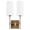 Quorum Two Light Wall Mount