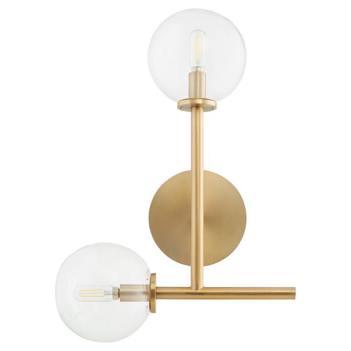 Quorum Two Light Wall Mount