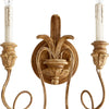 Quorum Two Light Wall Mount