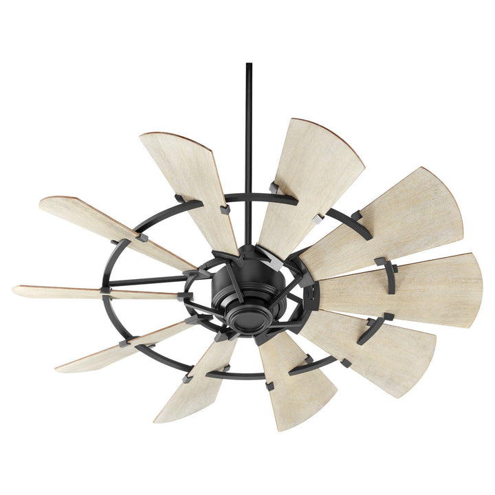 Quorum Windmill Indoor DC Farmhouse Ceiling Fan with Remote