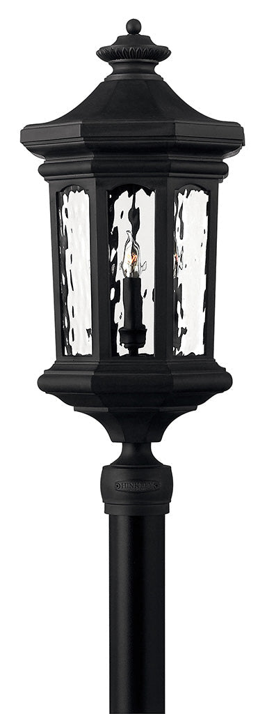 Raley LED Post Top or Pier Mount Lantern in Museum Black