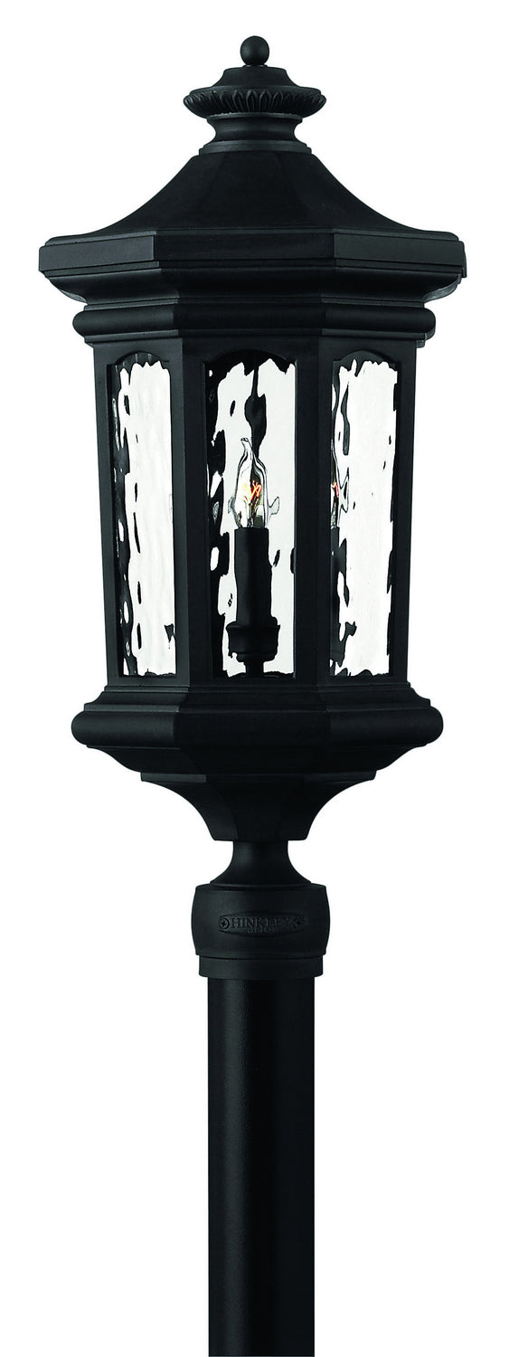 Raley LED Post Top/ Pier Mount in Museum Black