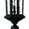 Raley LED Post Top/ Pier Mount in Museum Black