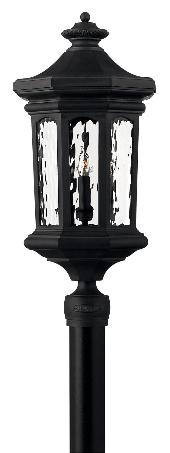 Raley LED Post Top/ Pier Mount in Museum Black