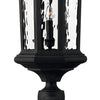 Raley LED Post Top/ Pier Mount in Museum Black