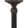Raley LED Post Top/ Pier Mount in Oil Rubbed Bronze