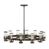 Reeve LED Chandelier in Black Oxide