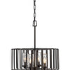 Reid LED Outdoor Lantern in Brushed Graphite