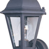 Republic LED Outdoor Hanging Lantern in Black