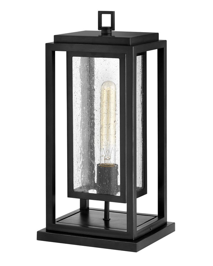 Republic LED Outdoor Pier Mount in Black