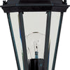 Republic LED Outdoor Post Mount in Black