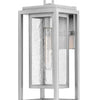 Republic LED Outdoor Wall Mount in Satin Nickel