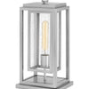 Republic LED Pier Mount in Satin Nickel