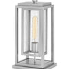 Republic LED Pier Mount in Satin Nickel