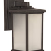 Resilience Lanterns One Light Outdoor Wall Lantern in Bronze