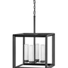 Rhodes LED Outdoor Lantern in Brushed Graphite