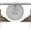 Rigby LED Bath in Antique Nickel