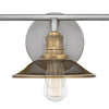Rigby LED Bath in Antique Nickel