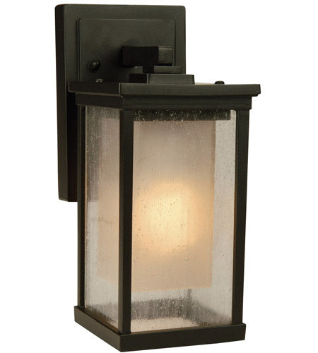 Riviera One Light Wall Mount in Oiled Bronze Outdoor