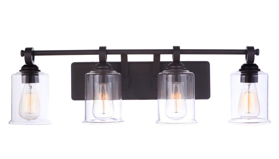 Romero Four Light Vanity in Espresso