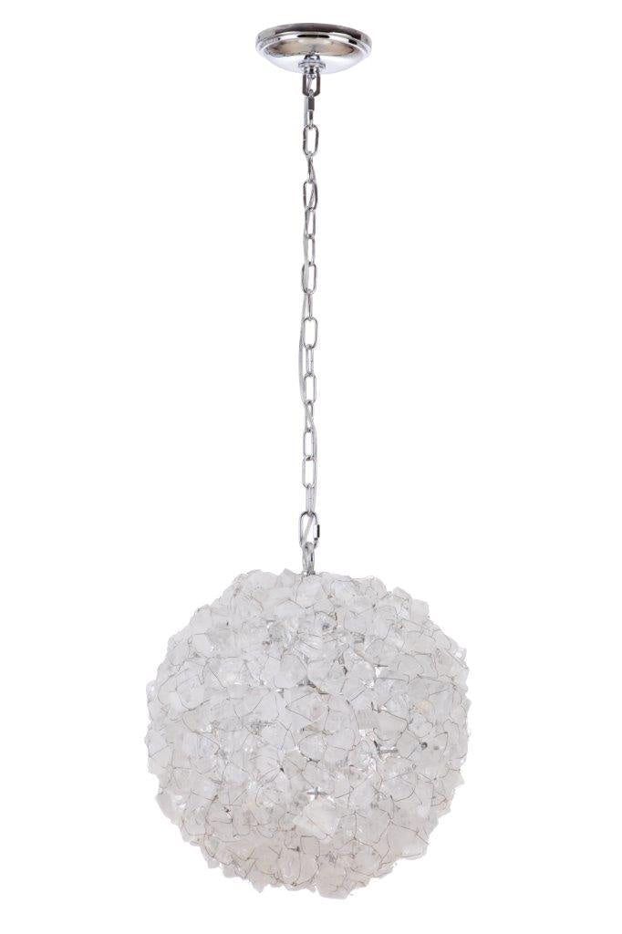 Roxx One Light Pendant in Chrome