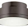 Rudolph Collection LED Fan Light Kit in Oil Rubbed Bronze