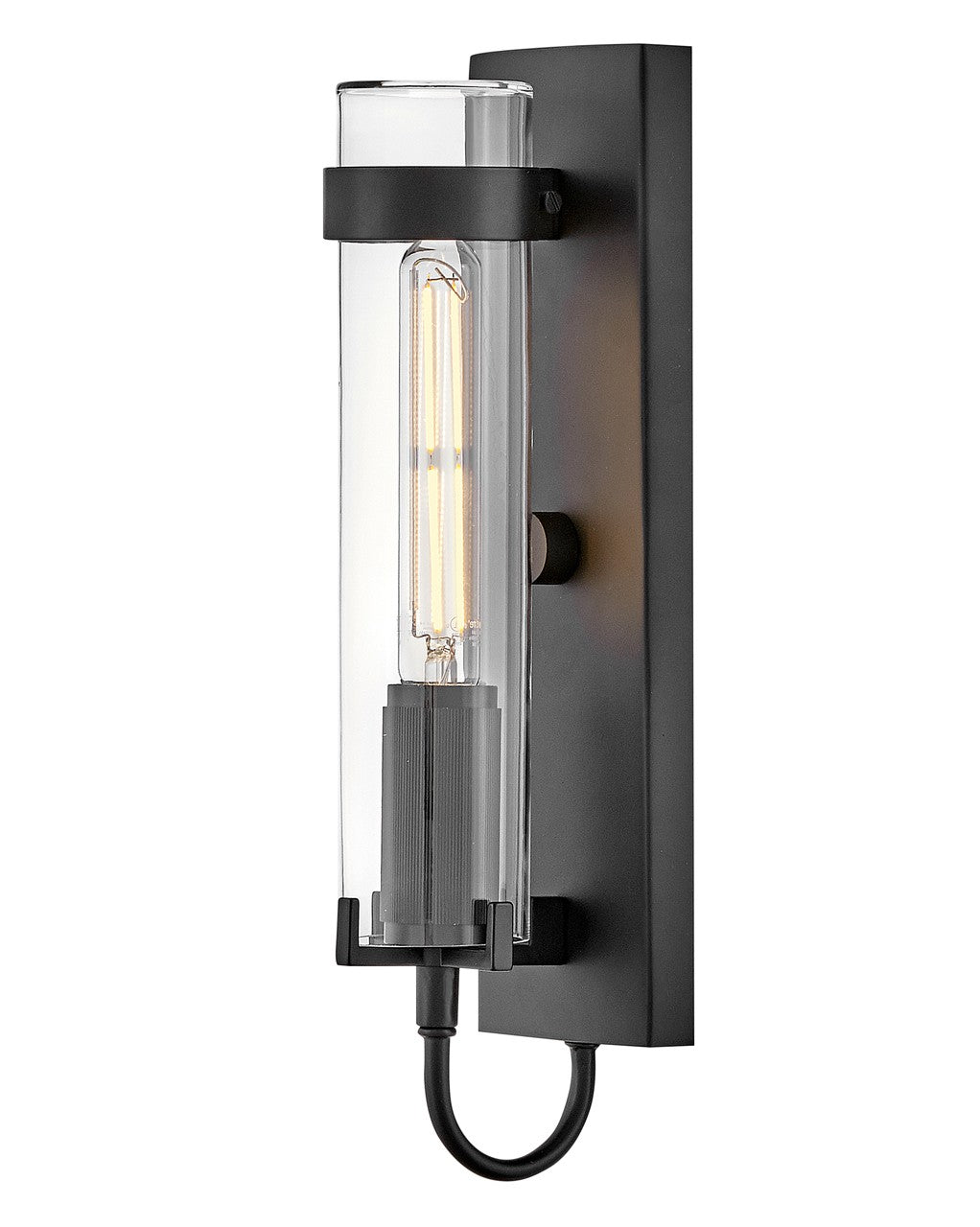 Ryden LED Wall Mount Lantern in Black