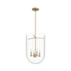 Sacha Four Light Pendant in Alturas Gold
