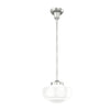 Saddle Creek One Light Mini Pendant in Brushed Nickel