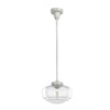 Saddle Creek One Light Mini Pendant in Brushed Nickel