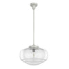 Saddle Creek One Light Pendant in Brushed Nickel
