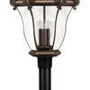 San Clemente LED Post Top/ Pier Mount in Copper Bronze
