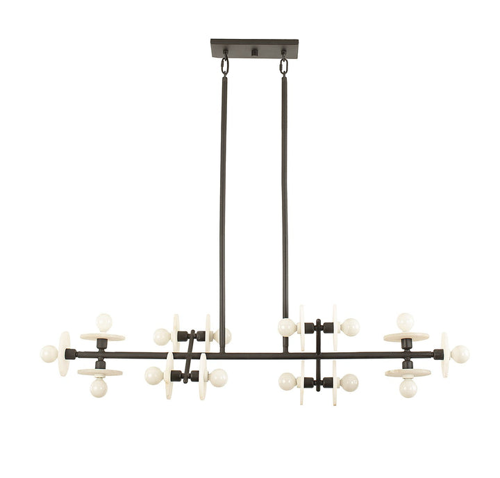 Savoy House Amani 14 Light Linear Chandelier