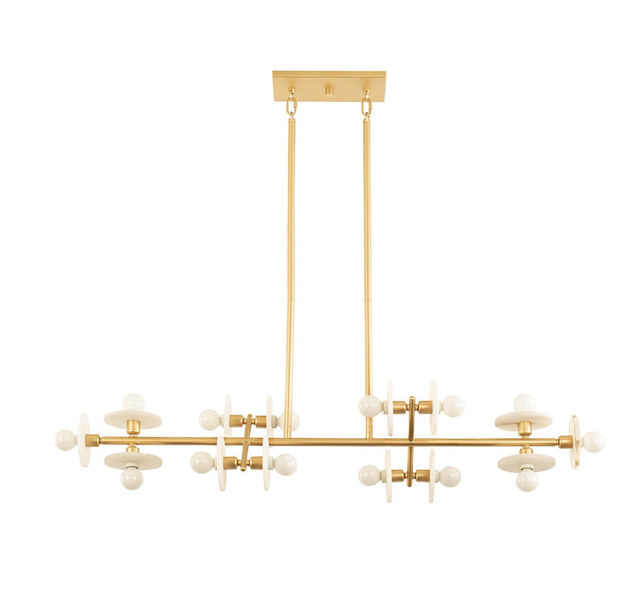 Savoy House Amani 14 Light Linear Chandelier