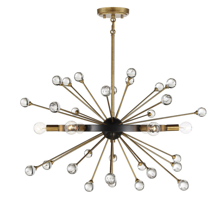 Savoy House Ariel Six Light Chandelier