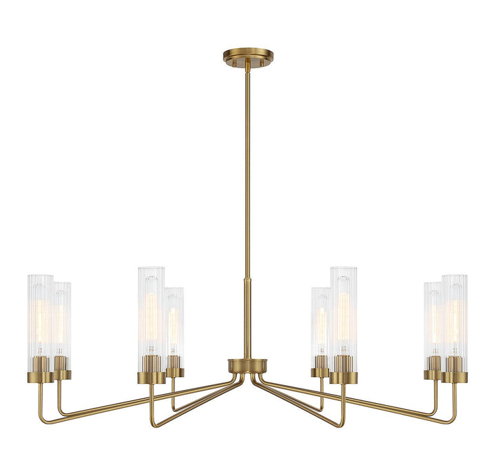 Savoy House Baker Eight Light Chandelier