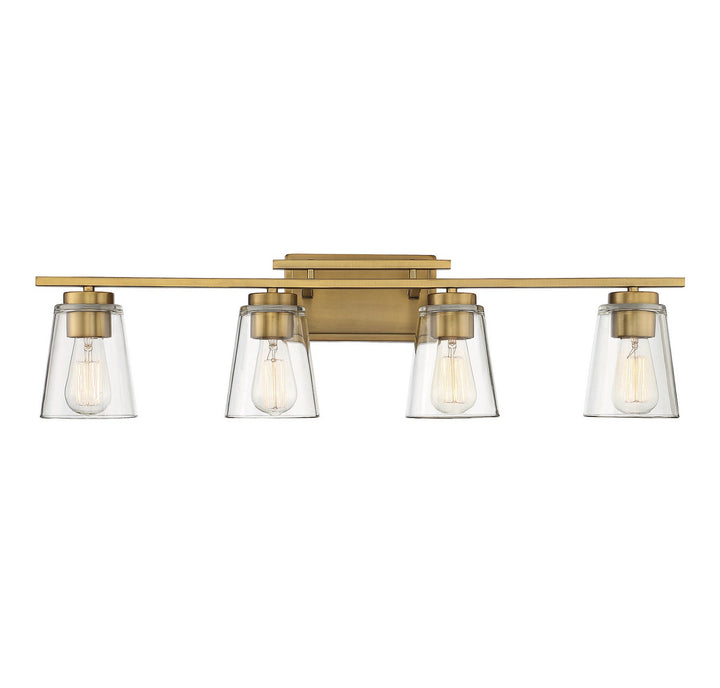 Savoy House Calhoun Four Light Bath Bar