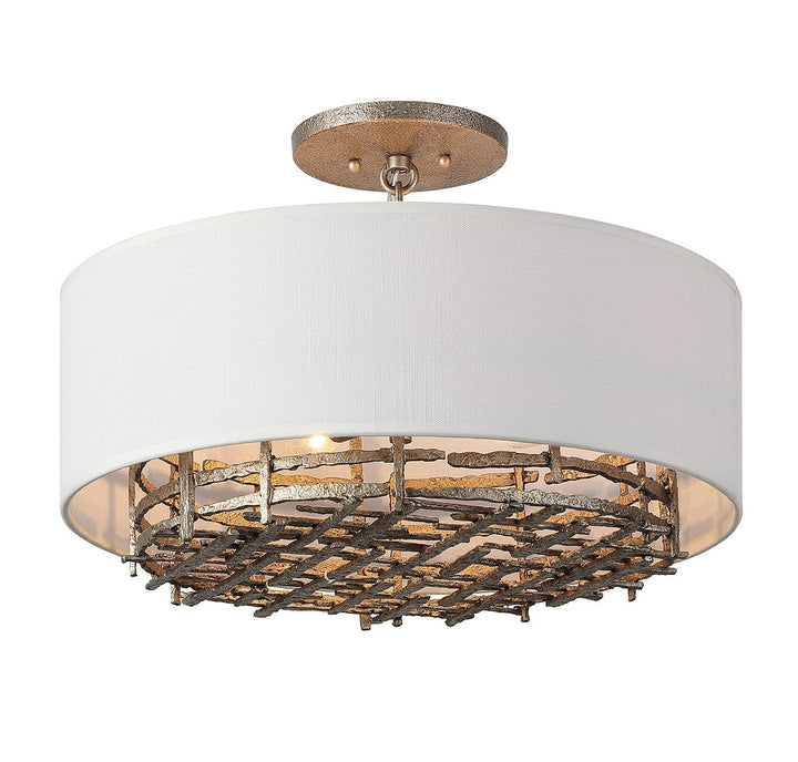 Savoy House Cameo Four Light Convertible Semi-Flush or Pendant