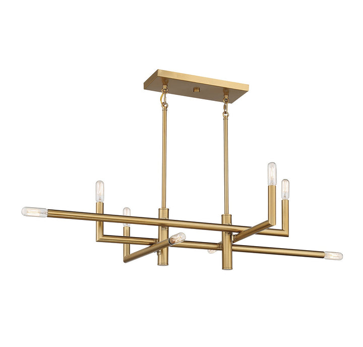 Savoy House Cristofer Eight Light Linear Chandelier