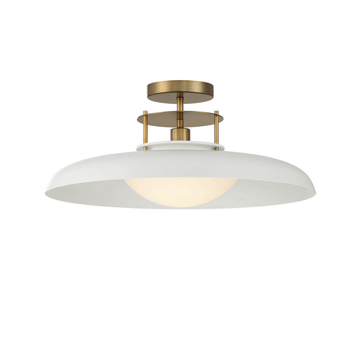 Savoy House Gavin One Light Semi-Flush Mount